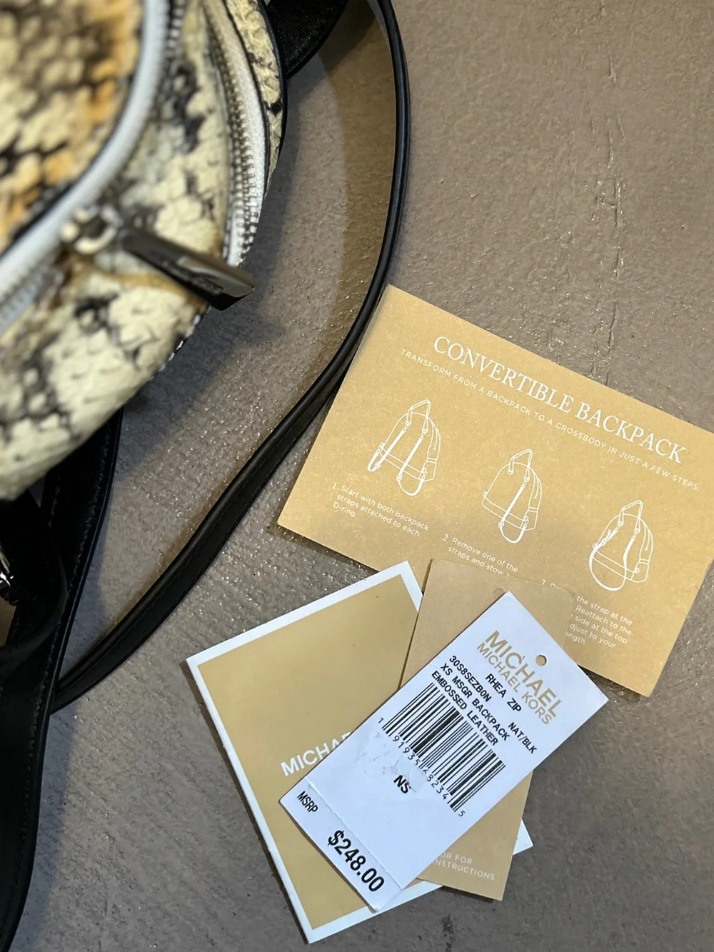 Micheal Kors MINI Backpack